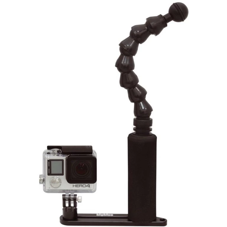 BIGBLUE - Support FlexiSingleArmTray : Single Arm GoPro Tray 1 BIGBLUE - Support FlexiSingleArmTray : Single Arm GoPro Tray