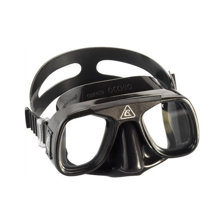 CRESSI - Masque SUPEROCCHIO Noir 2 CRESSI - Masque SUPEROCCHIO Noir – Image 2