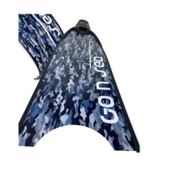 GO N SEA - Palmes Fibre De Verre ABYSS Bleues -Aqua Sport Soldes go n sea palmes fibre de verre abyss bleues 2