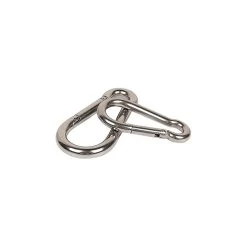 BEST DIVERS - Mousqueton Acier Inoxydable - 2 Pièces