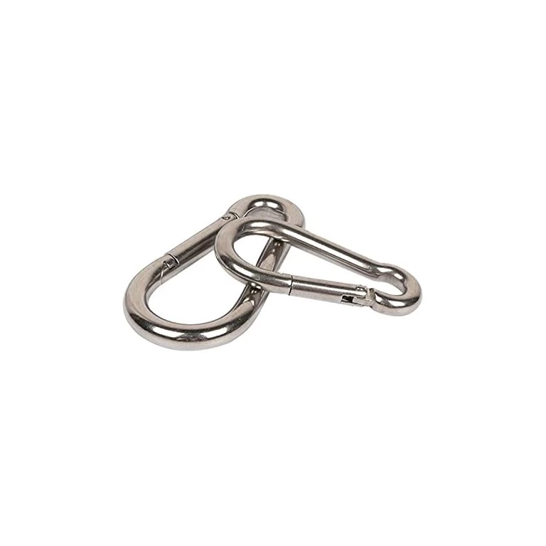 BEST DIVERS - Mousqueton Acier Inoxydable - 2 Pièces 1 BEST DIVERS - Mousqueton Acier Inoxydable - 2 Pièces