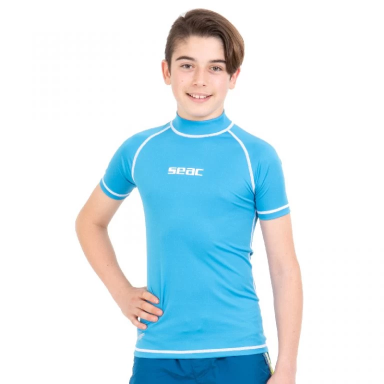 SEAC - T-Shirt De Protection Solaire Enfants Manches Courtes 1 SEAC - T-Shirt De Protection Solaire Enfants Manches Courtes