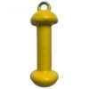 SUBLEST - Plomb PARACHUTE PLASTIFIE Jaune Anneau Inox