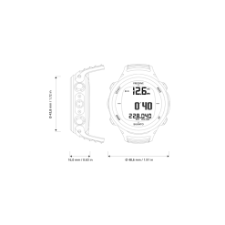 SUUNTO - Ordinateur De Plongée D4F