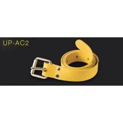 UMBERTO PELIZZARI - Ceinture De Lestage Jaune UP-AC2 Boucle MARSEILLAISE Inox